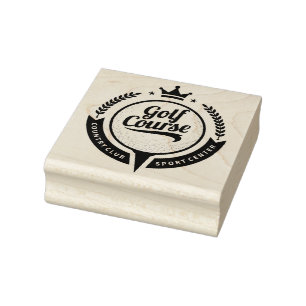 Country Club Golfbaan Rubberstempel