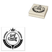 Country Club Golfbaan Rubberstempel (Gestempeld)