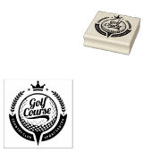 Country Club Golfbaan Rubberstempel (Gestempeld)