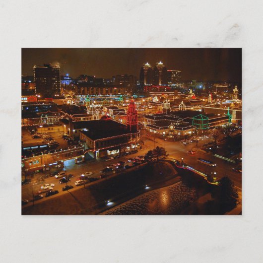 Country Club Plaza, Kansas City, Vakantie Lichten Feestdagenkaart (Voorkant)