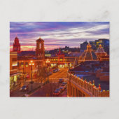 Country Club Plaza Lights, Sunset, Kansas City, MO Briefkaart (Voorkant)