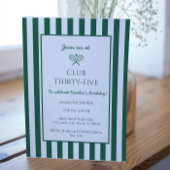 Country Club Tennis Verjaardagsfeestje Groene Stre Kaart