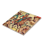  Country Comics illustratie Tegeltje (Zijkant)