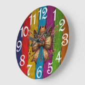 Country Coquette Bow Grote Klok (Hoek)