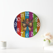 Country Coquette Bow Grote Klok (Huis)