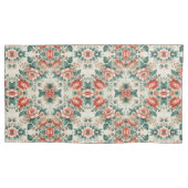 Country Cottage Bloemenpatroon Kussensloop (Voorkant)