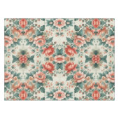 Country Cottage Bloemenpatroon Tafelkleed (Voorkant (Horizontaal))