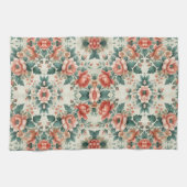 Country Cottage Bloemenpatroon Theedoek (Horizontaal)