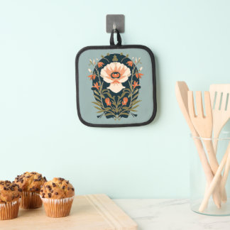Country Cottage Floral Pannenlap