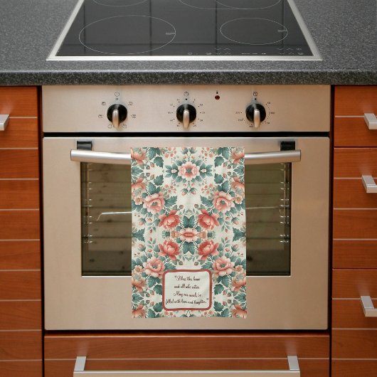 Country Cottage Floral  Theedoek