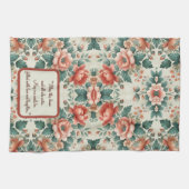 Country Cottage Floral  Theedoek (Horizontaal)