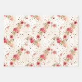 Country Cottage Floral Wrapping Paper (Voorkant 3)