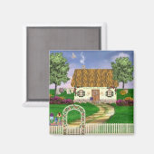 Country Cottage Magnet (Voorkant / Achterkant)