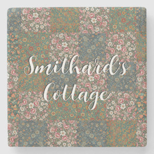 Country cottage voordeur mat cottage core stenen onderzetter