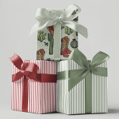 Country Cowboy Howdy Kerstmis Inpakpapier Vel