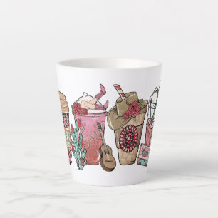 Country Cowboy Koffie Cups   met een western thema Latte Mok