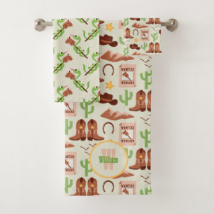Country Cowboylaarzen Stick Horse Desert Western Bad Handdoek