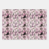 Country Cowgirl Westers Patroon Inpakpapier Vel (Voorkant 2)