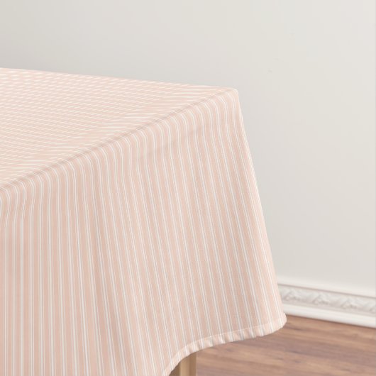Country Cream Pin Stripe Tafelkleed (Voorbeeld)