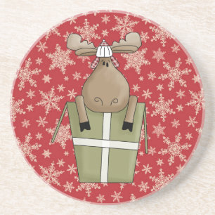 Country Critters Coaster Collection (Eland) Zandsteen Onderzetter
