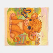 COUNTRY CUTIE FLEECE DEKEN (Voorkant (Horizontaal))