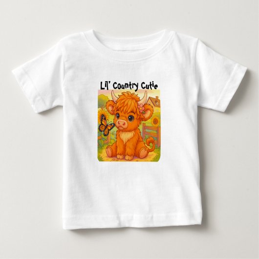 Country Cutie T-shirt (Voorkant)
