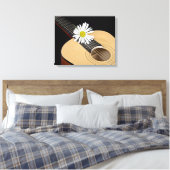 Country Daisy Canvas Afdruk (Insitu (Slaapkamer))