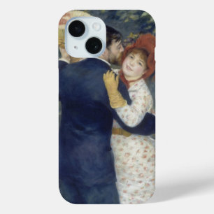 Country Dance van Pierre Renoir, Vintage Fine Art iPhone 15 Case