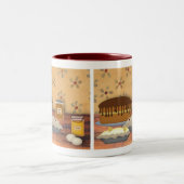 Country Desserts Mug Tweekleurige Koffiemok (Center)