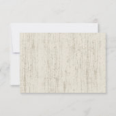 Country Dogwood Wedding RSVP Kaartje (Achterkant)