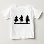 Country en Cowboys Baby T-shirt (Voorkant)