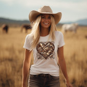 Country en Western Hart T-shirt