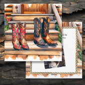 Country en Western Rustic Valentijnsdag Feestdagenkaart