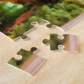 Country Fair Groenten Schilderij Voeg je foto toe Legpuzzel (Zijkant)