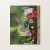 Country Fair Red Ribbon Harvest Display Legpuzzel (Verticaal)