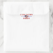 Country First John McCain Sarah Palin stickers (Tas)