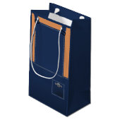 Country Folk Overalls Custom Birthday MGB Klein Cadeauzakje (Achterkant Gekanteld)