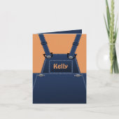 Country Folk Overalls Custom Kaart (Voorkant)