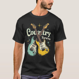 Country Forever Gitaar Shirt