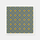 Country Frans, kleuren van Franse Provence servett Servet (Voorkant)