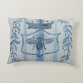 Country French Queen Bee Accent Kussen (Achterkant)