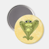 Country Frog Magnet (Voorkant / Achterkant)