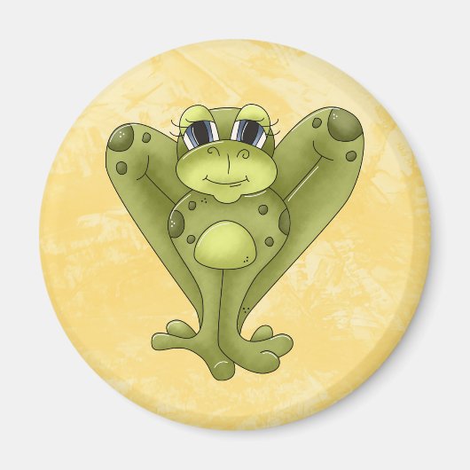 Country Frog Magnet (Voorkant)