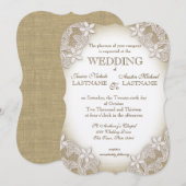 Country Gala bruiloft Kaart (Voorkant / Achterkant)