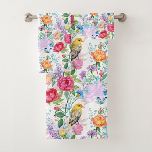 Country Garden Bad Handdoek (Insitu)