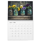 Country Garden - bloemen en metselaarpotten Kalender (Mar 2026)