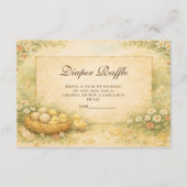 Country Garden Chicks Diapper Raffle Informatiekaartje (Voorkant)