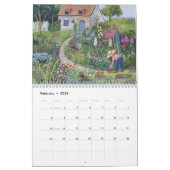Country Garden Folk Art Bloemen Groenten Kalender (Feb 2026)