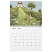 Country Garden Folk Art Bloemen Groenten Kalender (Jan 2026)