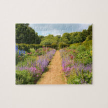 Country garden, Isle of Wight, Engeland